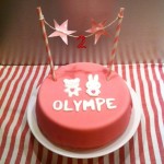 gâteau Olympe 2 ans