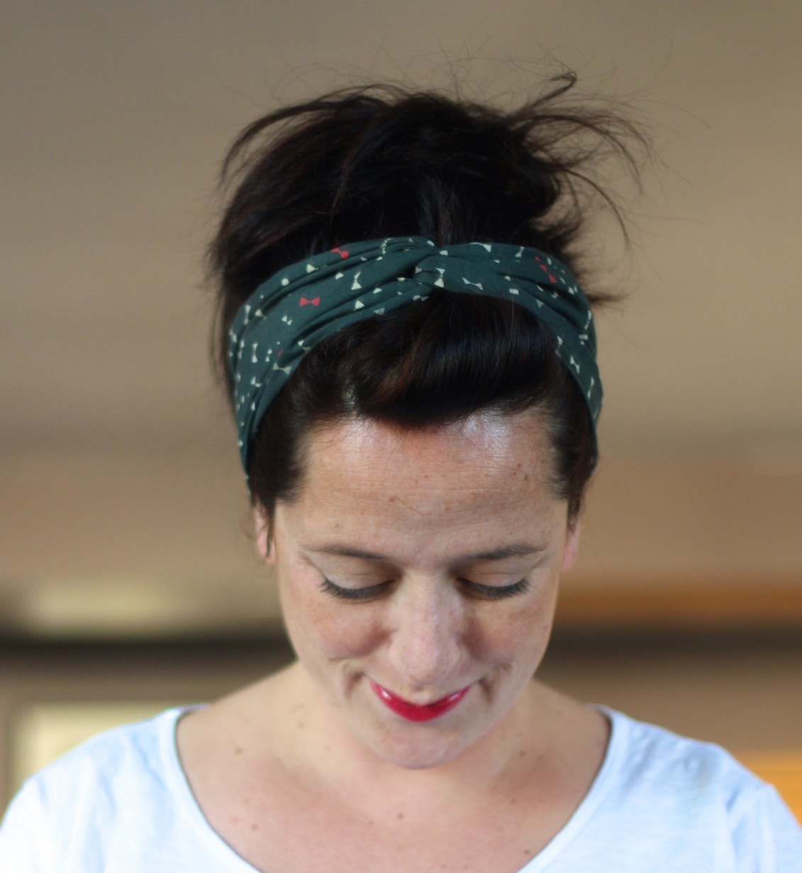 DIY (couture) : un bandeau pour les cheveux - La Reine de l'iodeLa