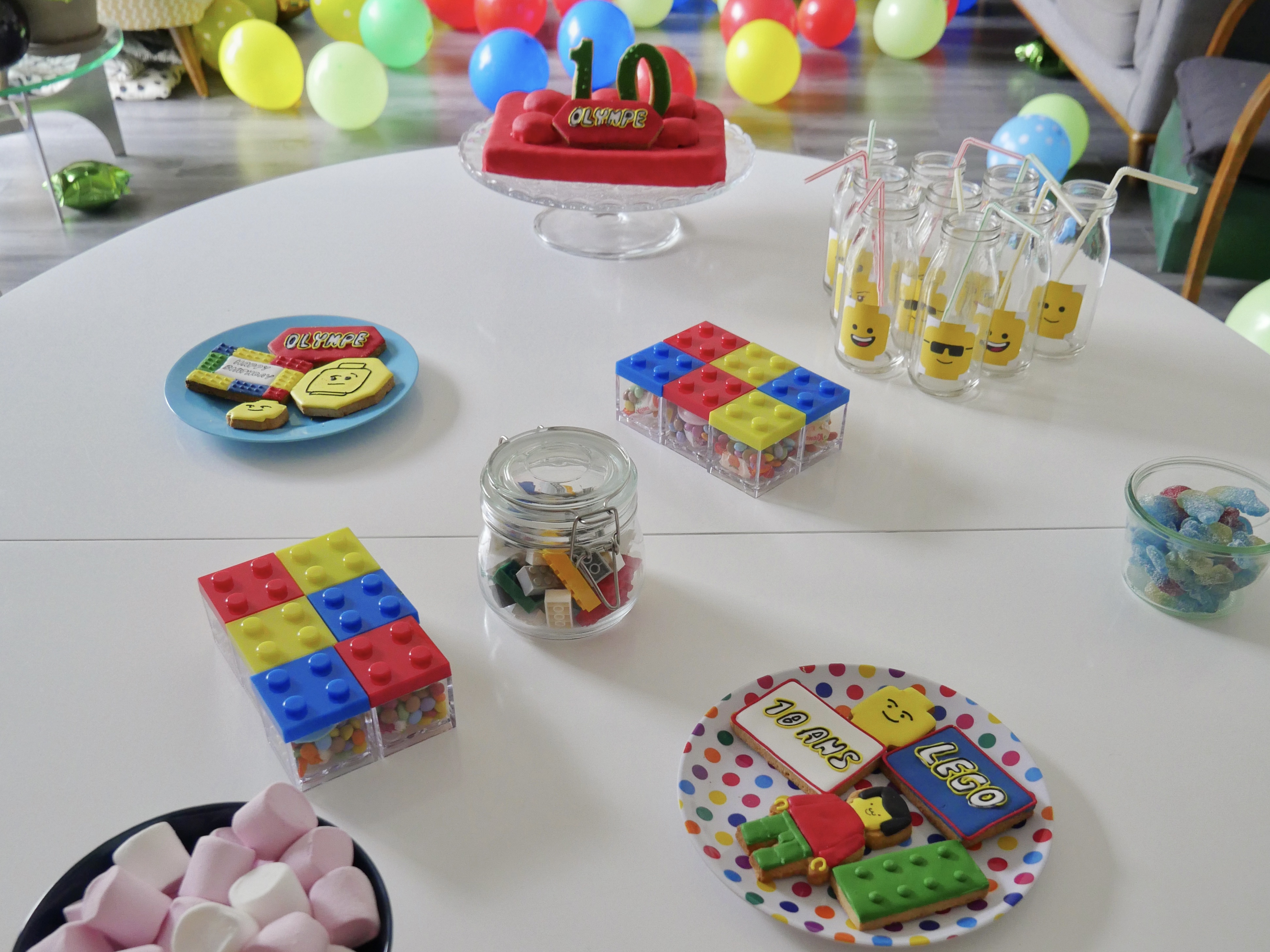 Décoration anniversaire lego - Lego